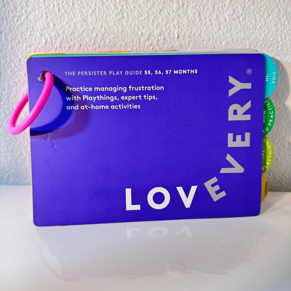 Lovevery The Persister Play Guide Montessori Activity Book 55-57 Months‎ - Picture 1 of 3
